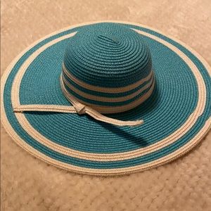 Magid Hats Wide Brim Beautiful Blue/White